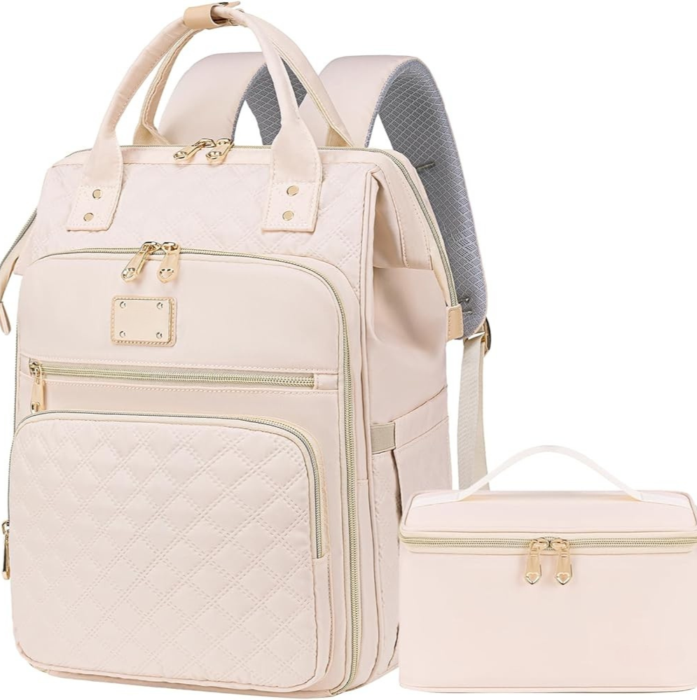 🚚 TODAY ONLY: Free Shipping Ends Tonight - Quilted Lunch Backpack