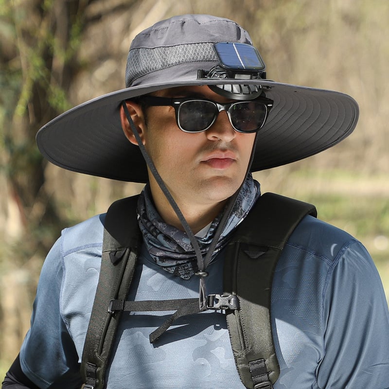 𝑶𝒇𝒇𝒊𝒄𝒊𝒂𝒍 𝑺𝒕𝒐𝒓𝒆 | Primglam® 2026 New Ultralight Solar Fan Sun Hat – Lighter Than a Baseball!⚾(Only 11oz)