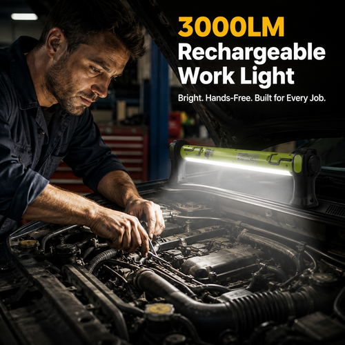 𝐎𝐟𝐟𝐢𝐜𝐢𝐚𝐥 𝐁𝐫𝐚𝐧𝐝 𝐒𝐭𝐨𝐫𝐞 | Primglam®🌟🔦Multifunctional magnetic rechargeable work light💡
