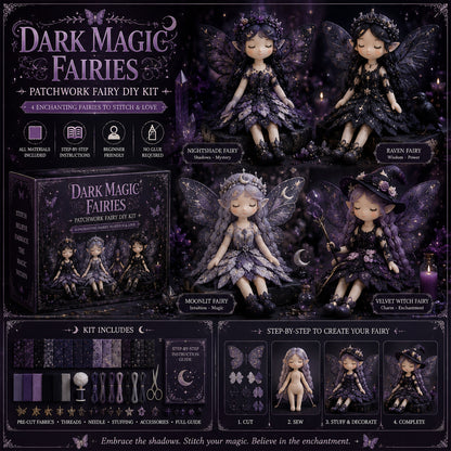 🔥Limited Edition, Only 100 Sets Left! - 🌸Fairy Patchwork DIY Collection ✨