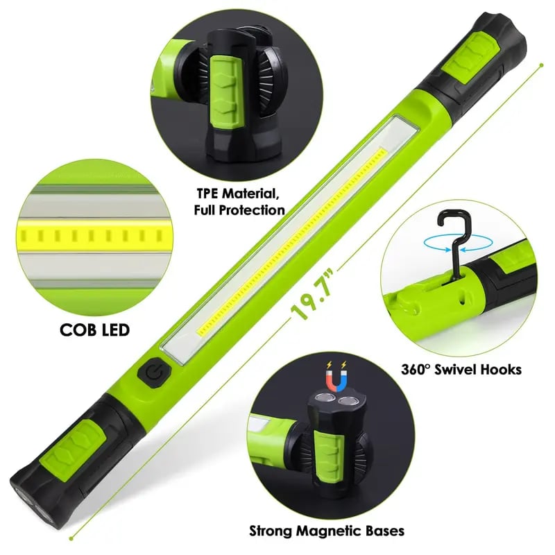 𝐎𝐟𝐟𝐢𝐜𝐢𝐚𝐥 𝐁𝐫𝐚𝐧𝐝 𝐒𝐭𝐨𝐫𝐞 | Primglam®🌟🔦Multifunctional magnetic rechargeable work light💡