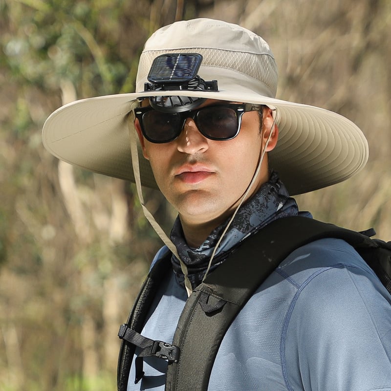 𝑶𝒇𝒇𝒊𝒄𝒊𝒂𝒍 𝑺𝒕𝒐𝒓𝒆 | Primglam® 2026 New Ultralight Solar Fan Sun Hat – Lighter Than a Baseball!⚾(Only 11oz)