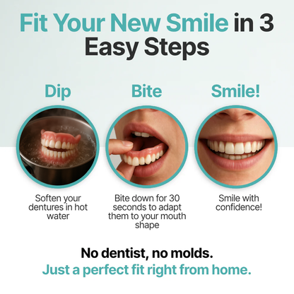 𝑶𝒇𝒇𝒊𝒄𝒊𝒂𝒍 𝑺𝒕𝒐𝒓𝒆 | Primglam® Custom-Fit Full Functional Dentures Make you more confident✨