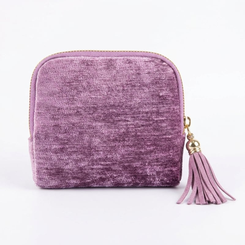 Jewelry zippered pocket case Travel Jewelry Bag Portable Organizer