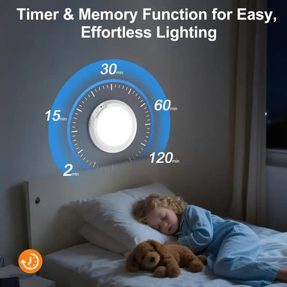 𝐎𝐟𝐟𝐢𝐜𝐢𝐚𝐥 𝐁𝐫𝐚𝐧𝐝 𝐒𝐭𝐨𝐫𝐞 | Primglam® Rechargeable Magnetic Wireless Motion Sensor Ceiling Light with Remote