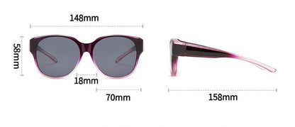 𝐎𝐟𝐟𝐢𝐜𝐢𝐚𝐥 𝐁𝐫𝐚𝐧𝐝 𝐒𝐭𝐨𝐫𝐞 | Primglam® – Almost Gone🔥Polarized UV400 Fitover Sunglasses with Large Lens
