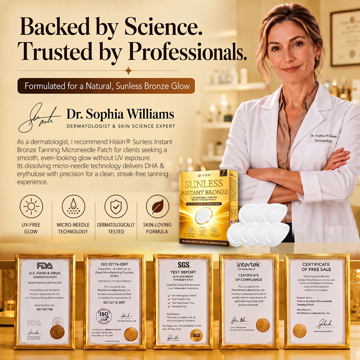𝑶𝒇𝒇𝒊𝒄𝒊𝒂𝒍 𝑺𝒕𝒐𝒓𝒆 | Primglam® 𝐒𝐮𝐧𝐥𝐞𝐬𝐬 𝐈𝐧𝐬𝐭𝐚𝐧𝐭 𝐁𝐫𝐨𝐧𝐳𝐞 𝐓𝐚𝐧𝐧𝐢𝐧𝐠 𝐌𝐢𝐜𝐫𝐨𝐧𝐞𝐞𝐝𝐥𝐞 𝐏𝐚𝐭𝐜𝐡