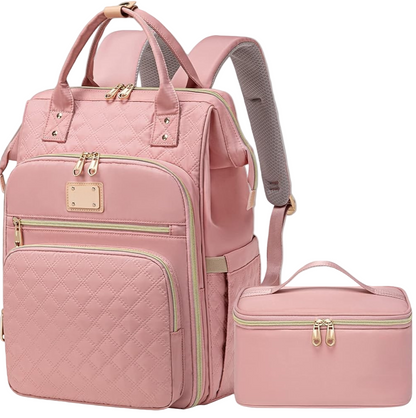 🚚 TODAY ONLY: Free Shipping Ends Tonight - Quilted Lunch Backpack