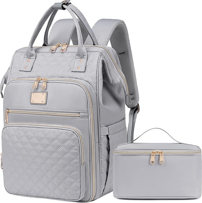 🚚 TODAY ONLY: Free Shipping Ends Tonight - Quilted Lunch Backpack