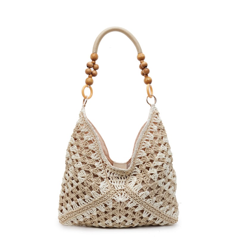 𝐎𝐟𝐟𝐢𝐜𝐢𝐚𝐥 𝐁𝐫𝐚𝐧𝐝 𝐒𝐭𝐨𝐫𝐞 | Primglam® Woven Straw Shoulder Bag