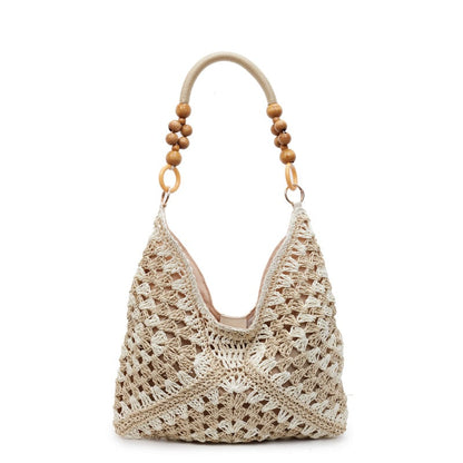 𝐎𝐟𝐟𝐢𝐜𝐢𝐚𝐥 𝐁𝐫𝐚𝐧𝐝 𝐒𝐭𝐨𝐫𝐞 | Primglam® Woven Straw Shoulder Bag