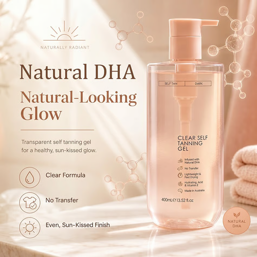 ☀️Summer Sale 70% Off - Clear Self Tanning Gel--Sunless Tanning, Whole Body, Tropical Scent