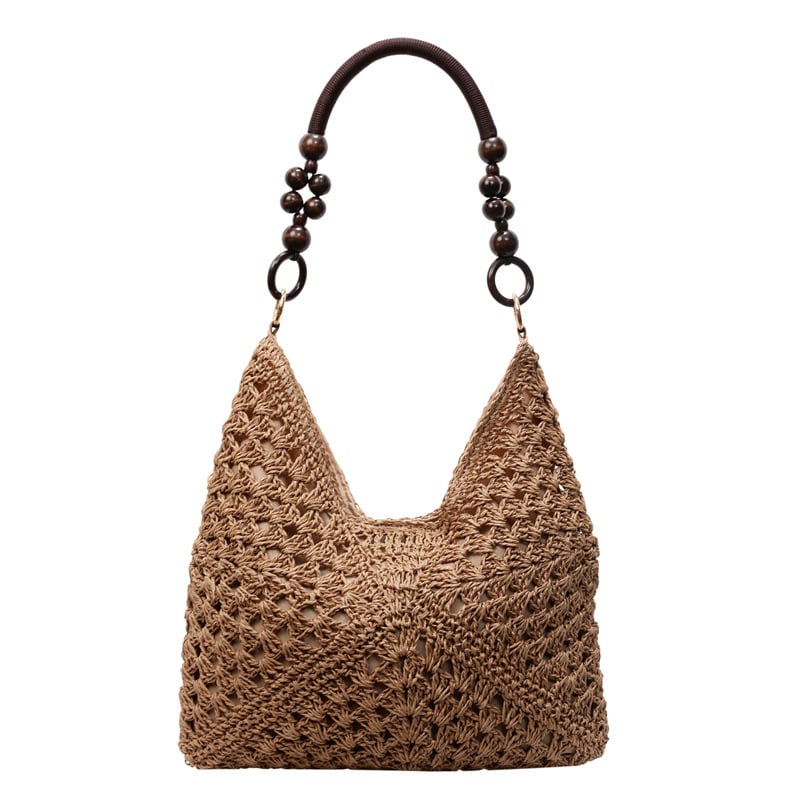 𝐎𝐟𝐟𝐢𝐜𝐢𝐚𝐥 𝐁𝐫𝐚𝐧𝐝 𝐒𝐭𝐨𝐫𝐞 | Primglam® Woven Straw Shoulder Bag