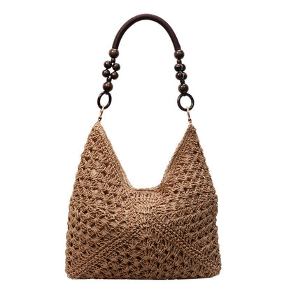 𝐎𝐟𝐟𝐢𝐜𝐢𝐚𝐥 𝐁𝐫𝐚𝐧𝐝 𝐒𝐭𝐨𝐫𝐞 | Primglam® Woven Straw Shoulder Bag
