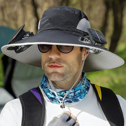 𝑶𝒇𝒇𝒊𝒄𝒊𝒂𝒍 𝑺𝒕𝒐𝒓𝒆 | Primglam® 2026 New Ultralight Solar Fan Sun Hat – Lighter Than a Baseball!⚾(Only 11oz)
