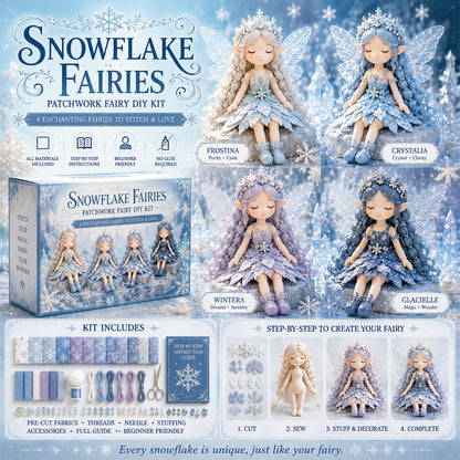 🔥Limited Edition, Only 100 Sets Left! - 🌸Fairy Patchwork DIY Collection ✨