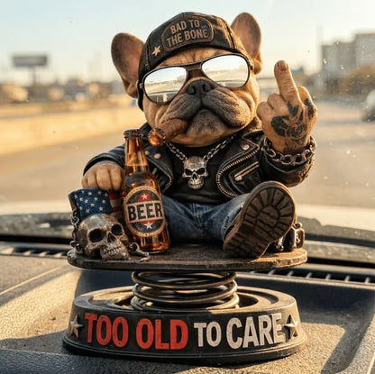 𝐎𝐟𝐟𝐢𝐜𝐢𝐚𝐥 𝐁𝐫𝐚𝐧𝐝 𝐒𝐭𝐨𝐫𝐞 | Primglam® Too Old To Care Dashhoard Bobblehead