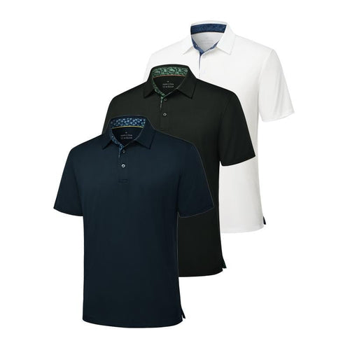 𝑶𝒇𝒇𝒊𝒄𝒊𝒂𝒍 𝑺𝒕𝒐𝒓𝒆 | Primglam® 👕3-Pack Men's Polo Shirts
