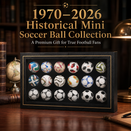 𝐎𝐟𝐟𝐢𝐜𝐢𝐚𝐥 𝐁𝐫𝐚𝐧𝐝 𝐒𝐭𝐨𝐫𝐞 | Primglam®🏆2026 World Cup Sale -🔥Handcrafted Mini Soccer Ball Collection (1970–2026)